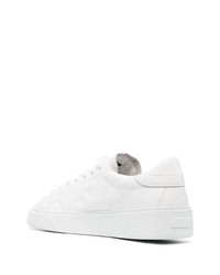 Мужские белые кожаные низкие кеды от D.A.T.E