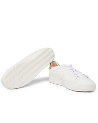 Мужские белые кожаные низкие кеды от J.M. Weston