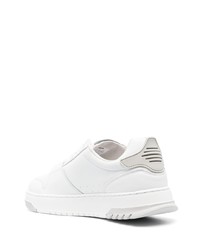 Мужские белые кожаные низкие кеды от Blauer