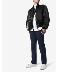 Мужские белые кожаные низкие кеды от Givenchy