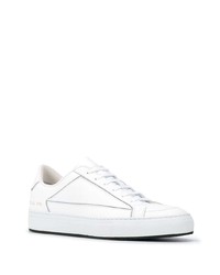 Мужские белые кожаные низкие кеды от Common Projects