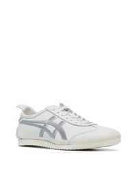 Мужские белые кожаные низкие кеды от Onitsuka Tiger