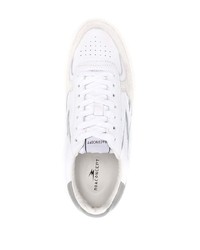 Мужские белые кожаные низкие кеды от MOA - Master of Arts