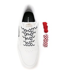 Мужские белые кожаные низкие кеды от À La Garçonne