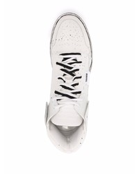 Мужские белые кожаные низкие кеды от Oxs Rubber Soul