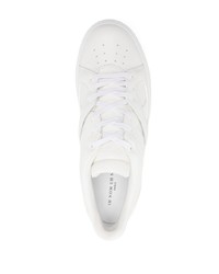 Мужские белые кожаные низкие кеды от Ih Nom Uh Nit