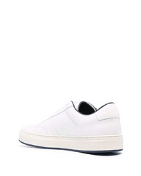 Мужские белые кожаные низкие кеды от Common Projects