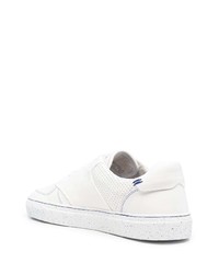 Мужские белые кожаные низкие кеды от Jacob Cohen