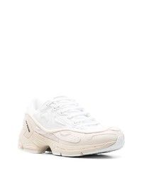 Мужские белые кожаные низкие кеды от Raf Simons