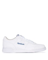 Мужские белые кожаные низкие кеды от Reebok