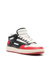 Мужские белые кожаные низкие кеды от Represent