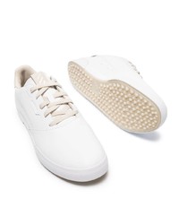 Мужские белые кожаные низкие кеды от ADIDAS GOLF