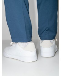 Мужские белые кожаные низкие кеды от ADIDAS GOLF