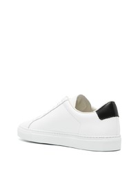 Мужские белые кожаные низкие кеды от Common Projects