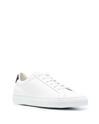 Мужские белые кожаные низкие кеды от Common Projects