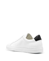 Мужские белые кожаные низкие кеды от Common Projects