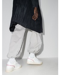 Мужские белые кожаные низкие кеды от adidas by Craig Green