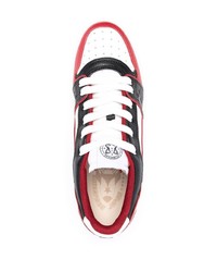 Мужские белые кожаные низкие кеды от Enterprise Japan