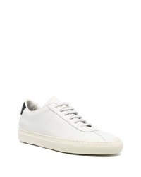 Мужские белые кожаные низкие кеды от Common Projects