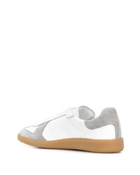 Мужские белые кожаные низкие кеды от Scarosso