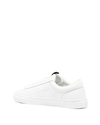 Мужские белые кожаные низкие кеды от Automobili Lamborghini