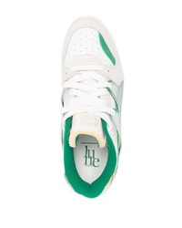 Мужские белые кожаные низкие кеды от Puma