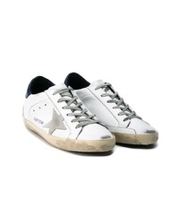 Женские белые кожаные низкие кеды от Golden Goose Deluxe Brand