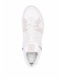 Мужские белые кожаные низкие кеды от ON Running