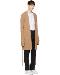 Мужские белые кожаные низкие кеды от Acne Studios