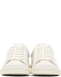 Женские белые кожаные низкие кеды от Isabel Marant