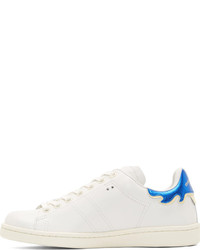 Женские белые кожаные низкие кеды от Isabel Marant