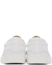 Женские белые кожаные низкие кеды от WANT Les Essentiels