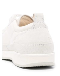 Мужские белые кожаные низкие кеды от Jacquemus