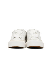 Женские белые кожаные низкие кеды от Rag and Bone