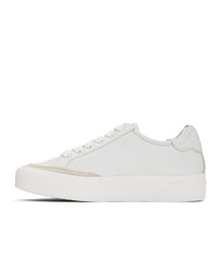 Женские белые кожаные низкие кеды от Rag and Bone