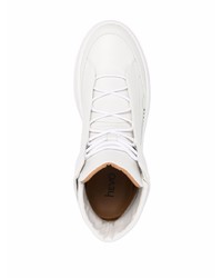 Мужские белые кожаные повседневные ботинки от Hevo