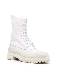 Мужские белые кожаные повседневные ботинки от Common Projects