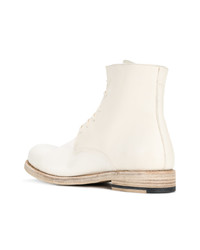 Мужские белые кожаные повседневные ботинки от The Last Conspiracy