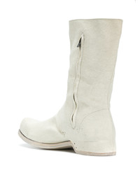 Мужские белые кожаные повседневные ботинки от Individual Sentiments