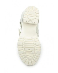 Белые кожаные полусапоги от Chic &amp; Swag