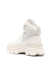 Мужские белые кожаные рабочие ботинки от Ambush