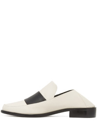 Белые кожаные сабо от Tibi