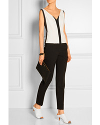 Белые кожаные сабо от Narciso Rodriguez