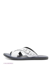 Мужские белые кожаные сандалии от Mario Ponti