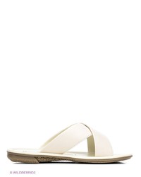 Мужские белые кожаные сандалии от Mario Ponti