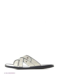 Мужские белые кожаные сандалии от Marko