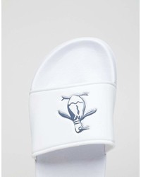 Мужские белые кожаные сандалии от Original Penguin