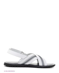 Мужские белые кожаные сандалии от Vitacci