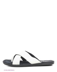 Мужские белые кожаные сандалии от XTI