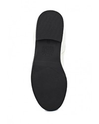 Белые кожаные сапоги от Keddo